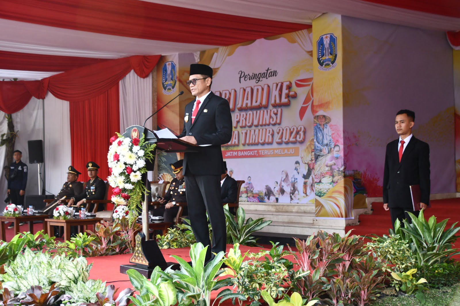 Upacara Hari Jadi Provinsi Jawa Timur Ke 78 Tahun 2023 Di Tulungagung
