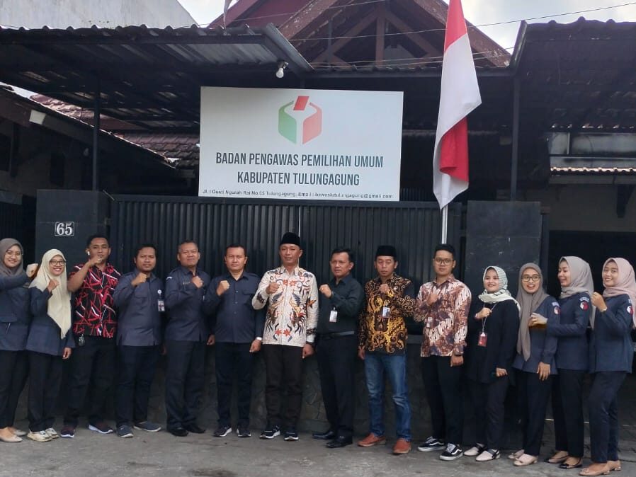 Bawaslu Jawa Timur Monitoring Dan Supervisi Kegiatan Bawaslu Tulungagung