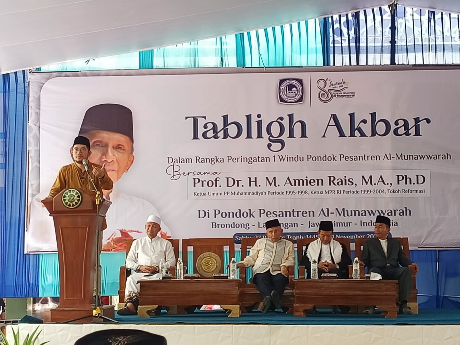 Silaturrahim Bersama Prof. KH. AmienRais di Jawa Timur Kuatkan Hubungan Muhammadiyah dan UMMAT