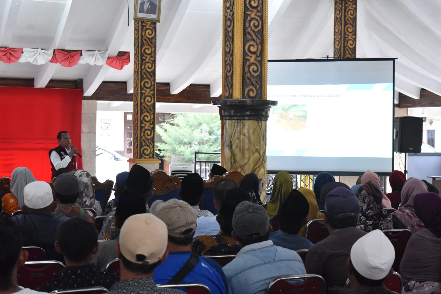 PERSIAPAN PEMASANGAN JARINGAN PIPA SPAM KALIGORO TAHAP III, PERUMDA TIRTA KANJURUHAN LAKSANAKAN SOSIALISASI BAGI MASYARAKAT SUMBERMANJING WETAN