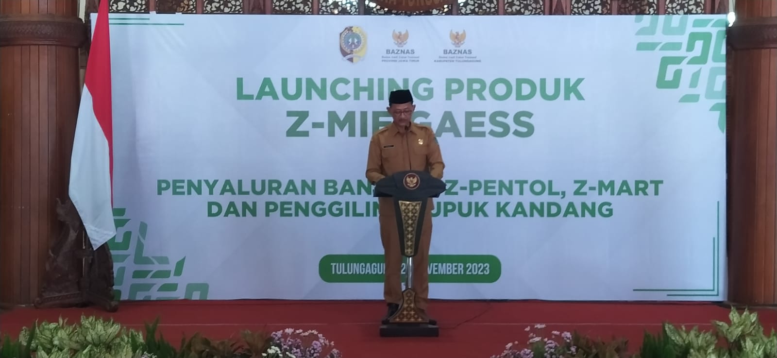 Launching Program Z-Mie Gaess Launching Oleh BAZNAS Tulungagung