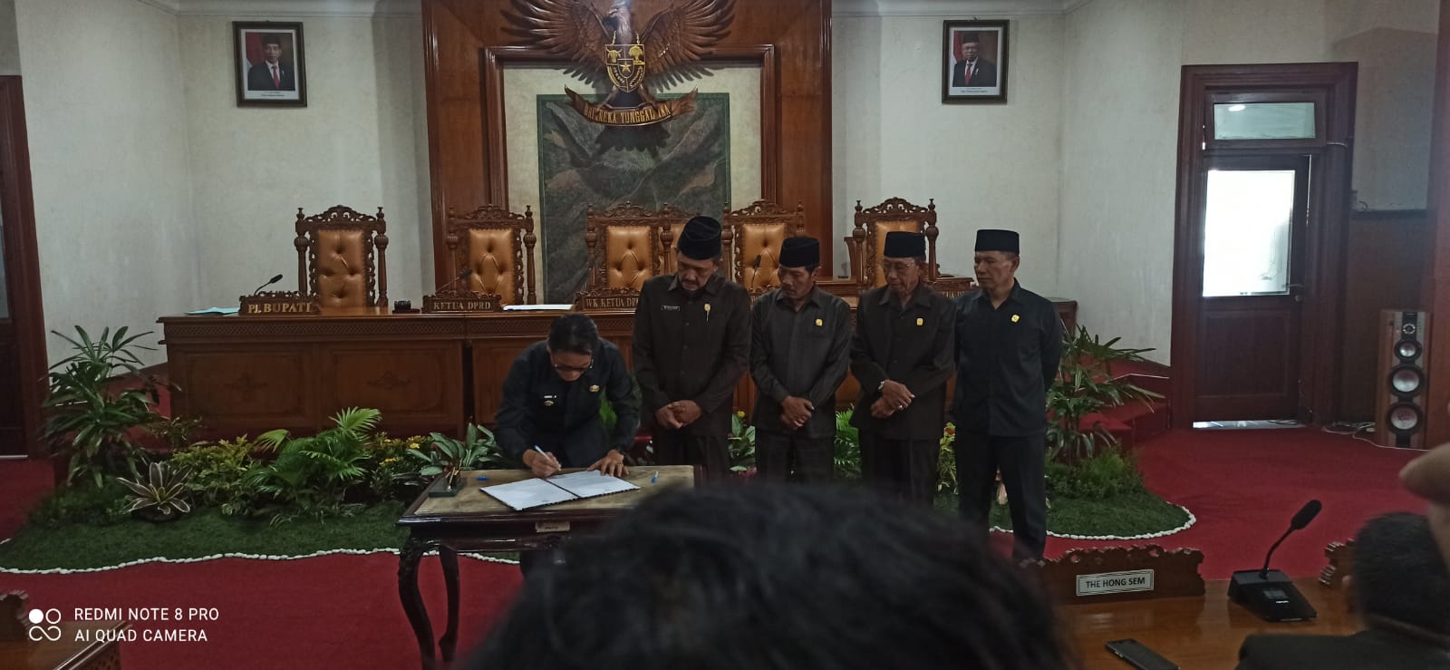 Rapat Paripurna DPRD Tulungagung Tentang Penyampaian LKPJ Bupati Tulungagung Akhir Tahun Anggaran 2023