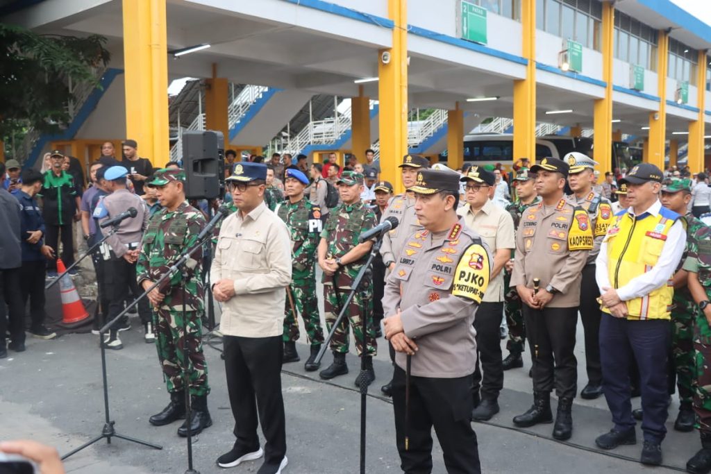 Kapolri, Panglima TNI, Menteri Perhubungan