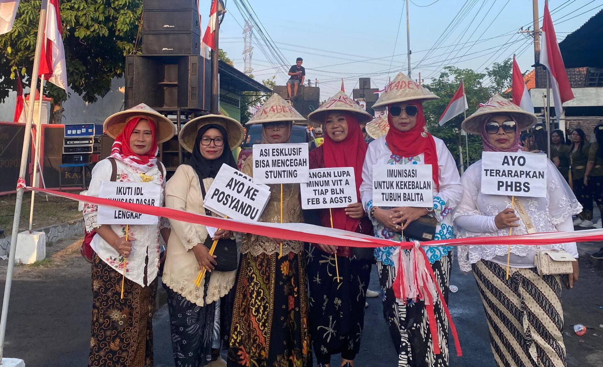 Karnaval dan Jalan Sehat Desa Popoh, Seru Abis!
