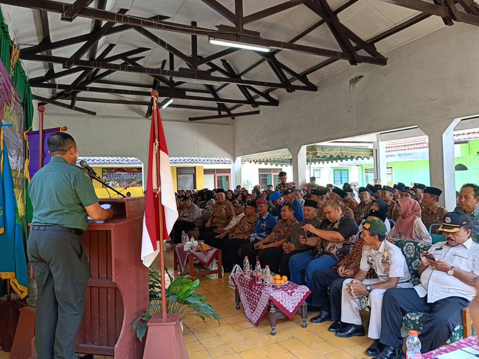 Rajut Persatuan Untuk Keutuhan Bangsa Semangat HUT PEPABRI Ke 65 dan FKPPI Ke 46 Di Tulungagung