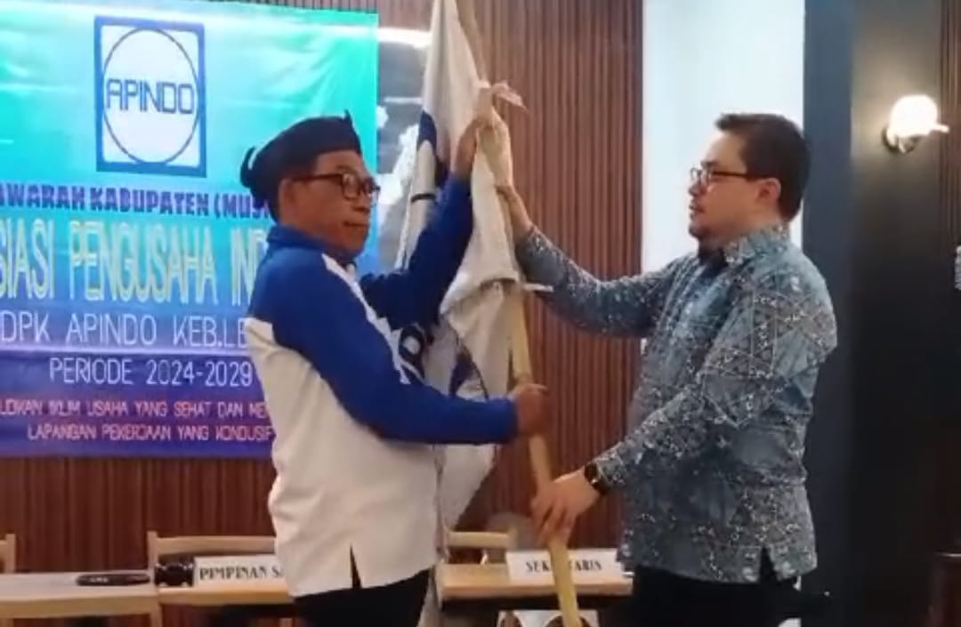 H. Pepep Terpilih Aklamasi Sebagai Ketua Periode 2024-2029 Pada Muskab VI DPK Apindo Lebak
