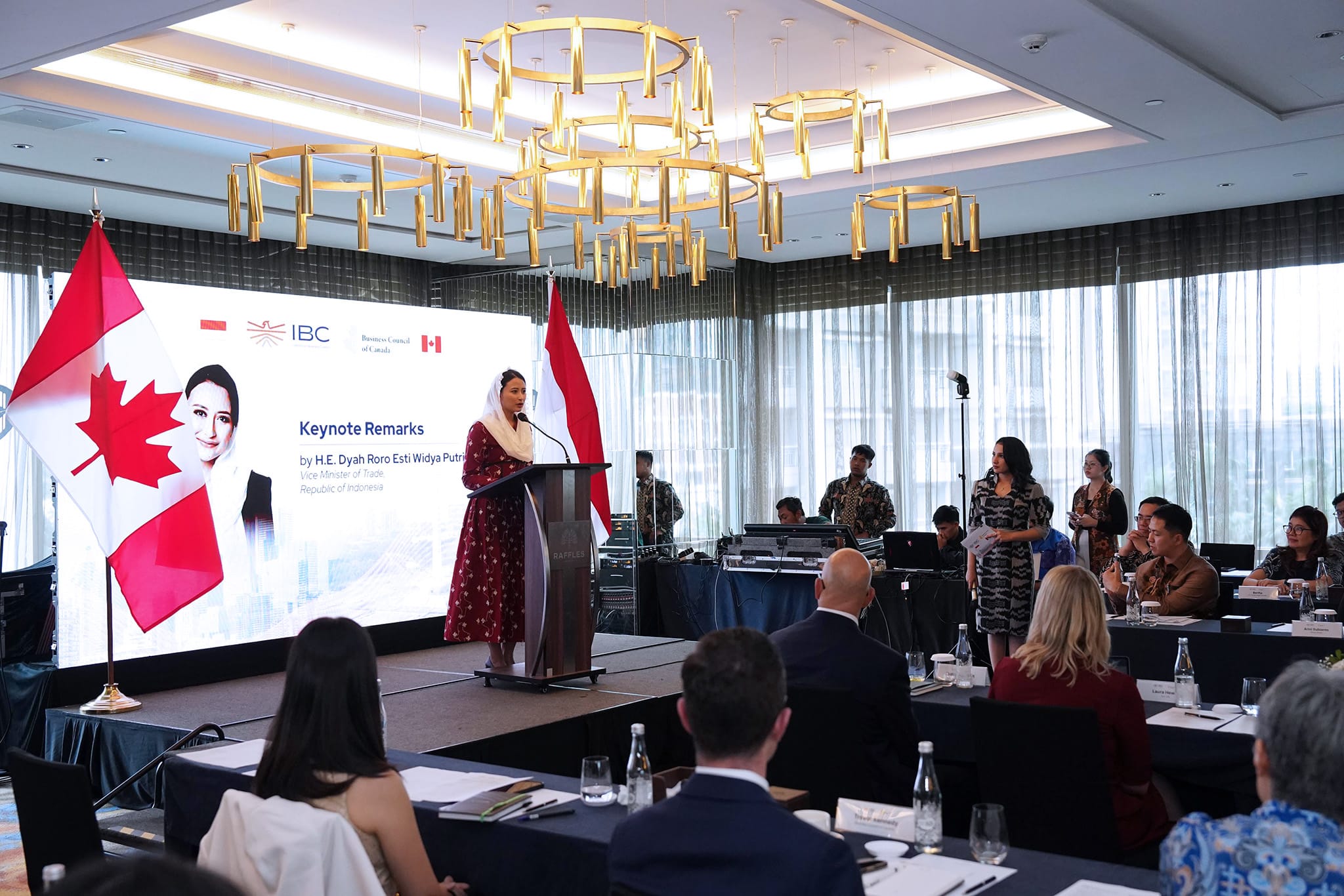 Diskusi Kelompok Terpumpun Indonesia Business Council (IBC) x Business Council Canada (BCC) Berlangsung Di Jakarta