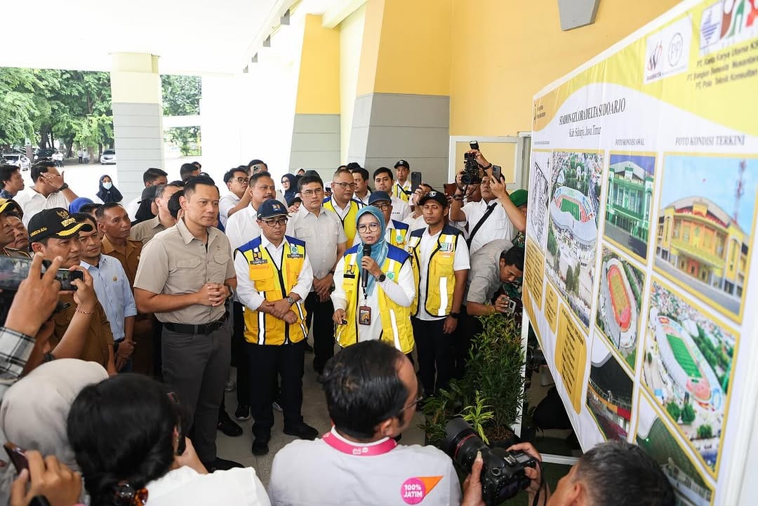 Renovasi Stadion GOR Sidoarjo Telah Memenuhi Standar FIFA