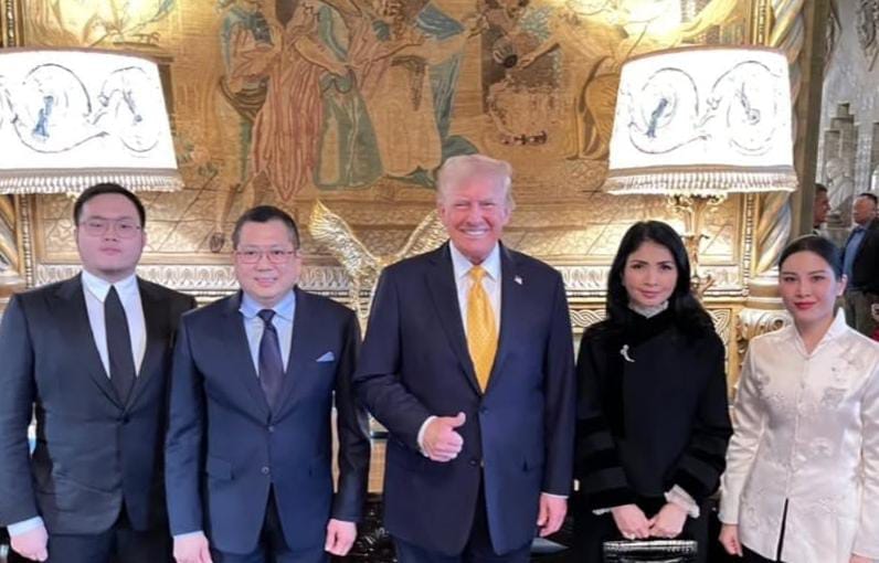 Hary Tanoesoedibjo Mengunjungi Presiden Terpilih ke-47 Amerika Serikat (AS) Donald Trump