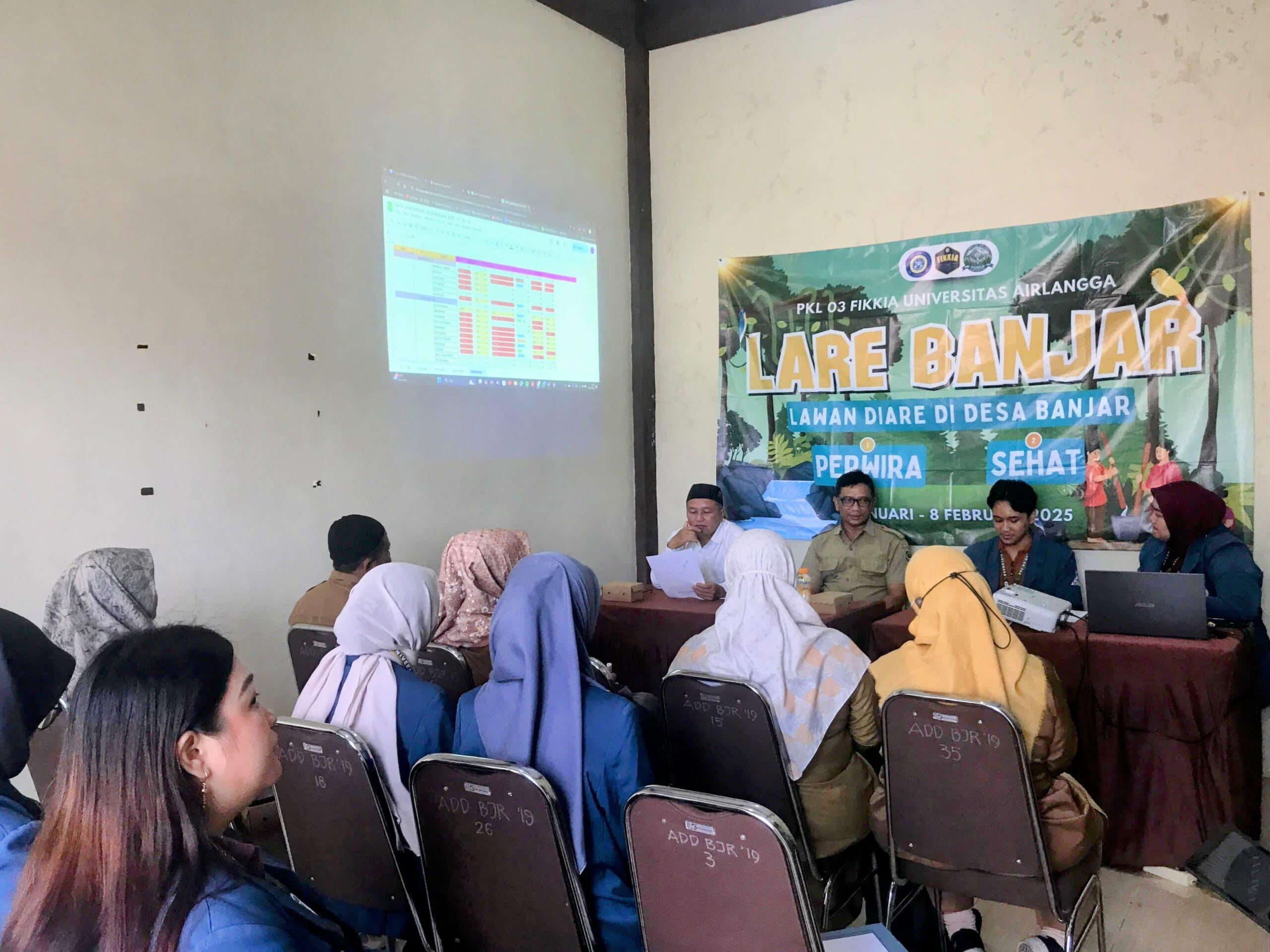 Mahasiswa FIKKIA UNAIR Gagas ‘Lare Banjar’ Program Lawan Diare Desa Banjar Banyuwangi