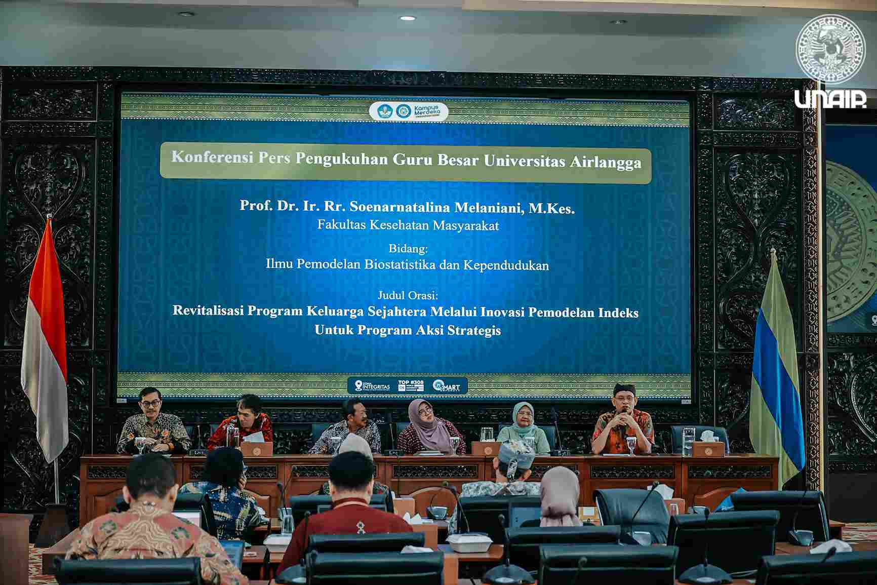 UNAIR Akan Mengukuhkan 12 Guru Besar Baru Tuju Diseminasi Pikiran Demi Raih Kebermanfaatan Pada Masyarakat