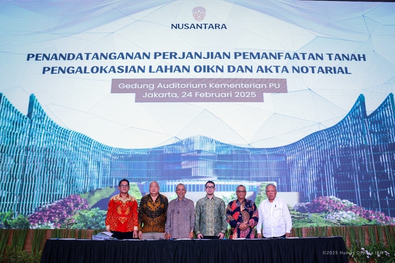 Perjanjian Kerjasama dengan 5 Investor untuk Percepatan Pembangunan IKN Ditandatangani Kepala Otorita