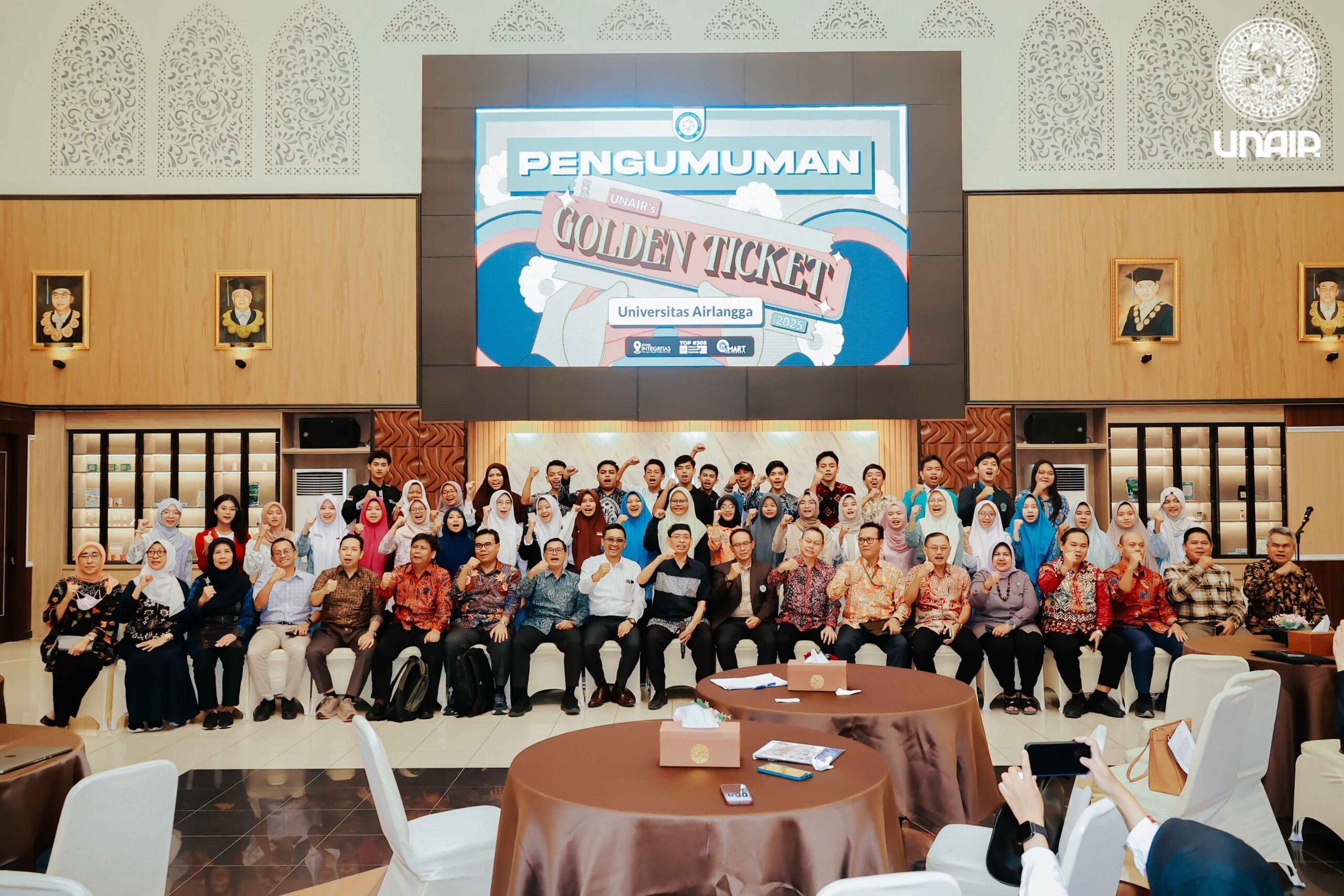 Nominator Penerima Golden Ticket 2025 Resmi Diumumkan UNAIR