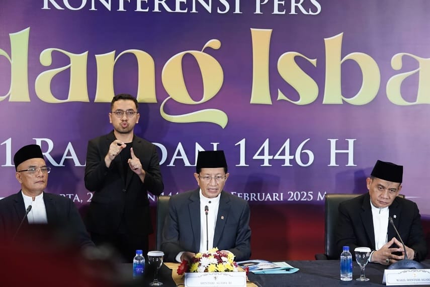 Sidang Isbat Mufakat Menetapkan 1 Ramadan 1446 H Jatuh Pada Sabtu, 1 Maret 2025
