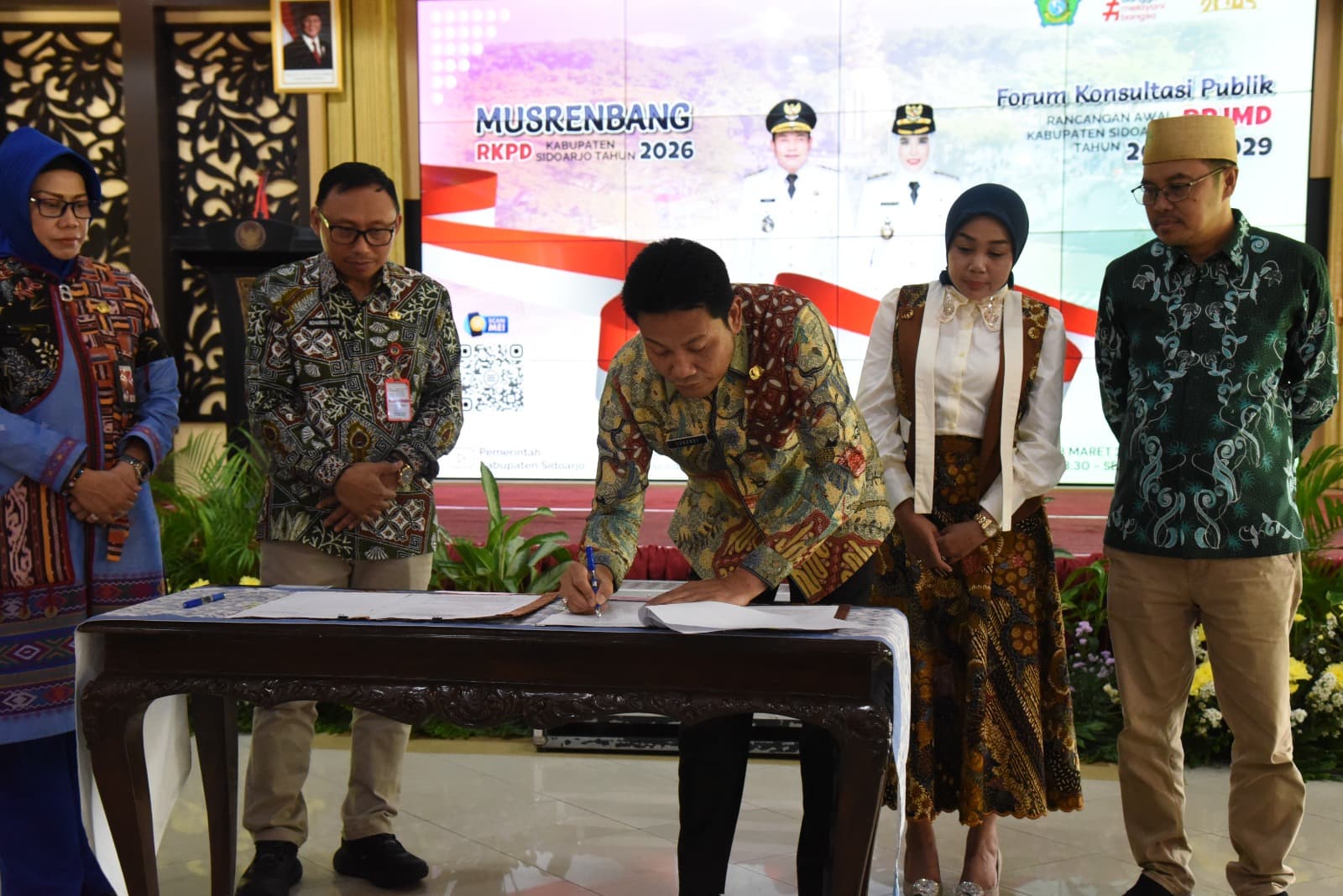 Petakan Arah Pembangunan Pemkab Sidoarjo Gelar Musrenbang RKPD 2026