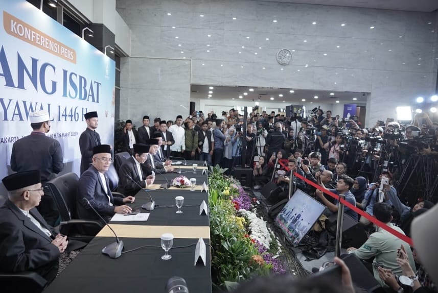 Sidang Isbat Secara Bulat Menetapkan 1 Syawal 1446 H Jatuh Pada Hari Senin 31 Maret 2025
