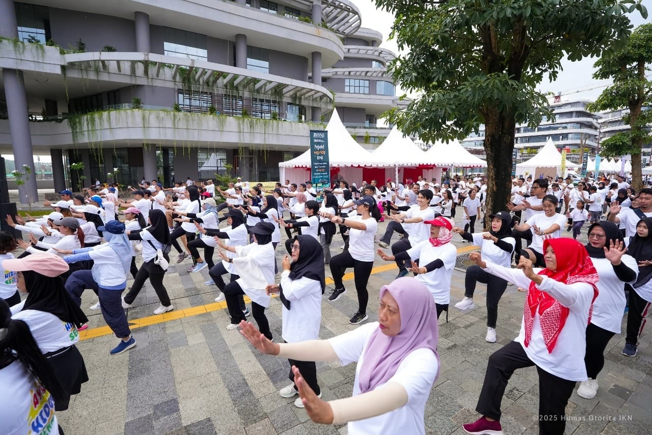 Peluncuran ‘Nusantara Sehat’ Dorong Gaya Hidup Sehat Di Ibu Kota Nusantara
