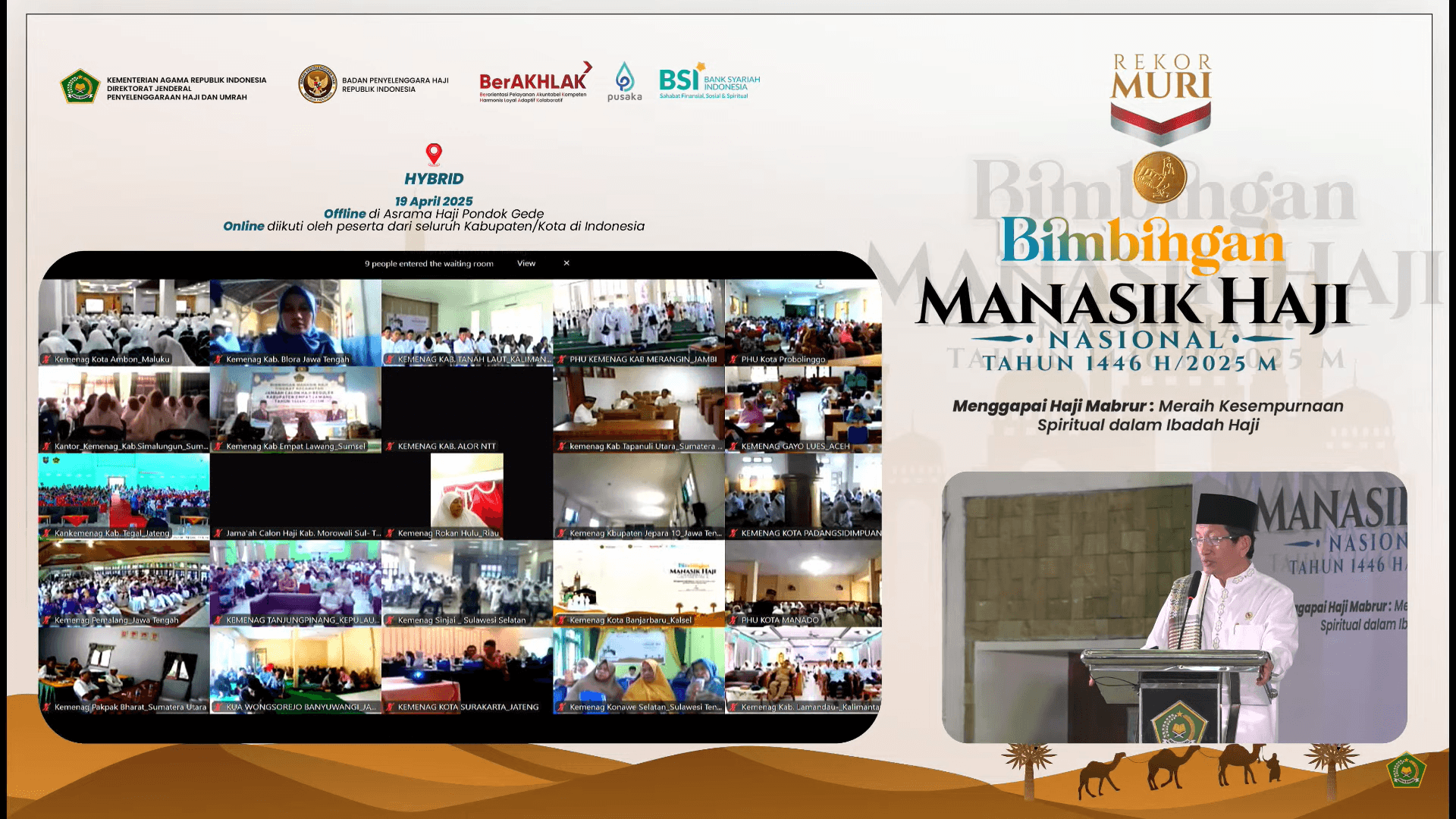 Pelunasan Biaya Perjalanan Ibadah Haji (Bipih) Reguler 1446 H/2025 M Diperpanjang Hingga 25 April 2025