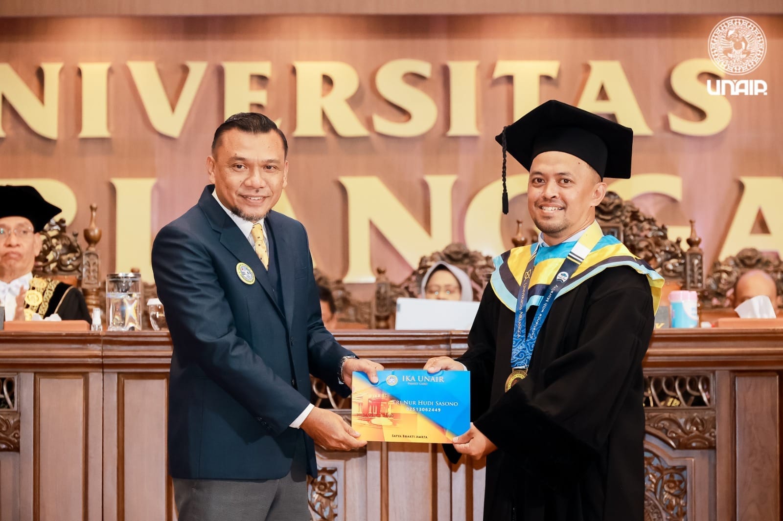 Perwakilan Wisudawan Dan IKA UNAIR Ajak Tebar Kebermanfaatan Pada Wisuda Ke 251 UNAIR