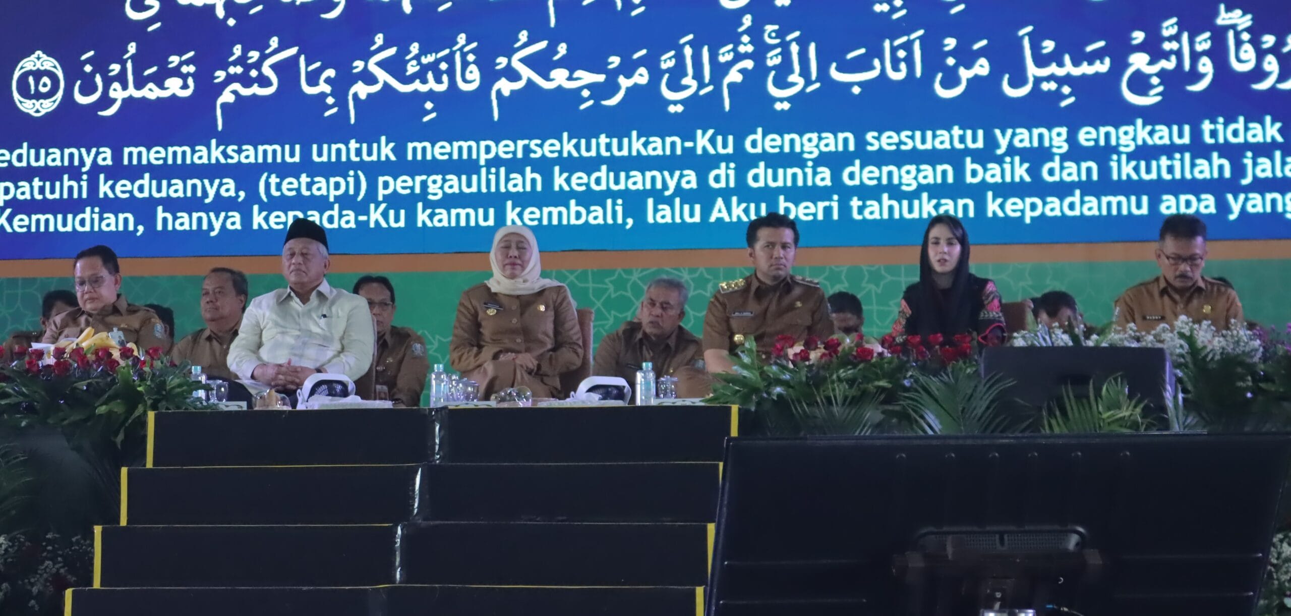 Gubernur Menggelar Halal Bihalal Hari Raya Idul Fitri 1446 H Dengan Puluhan Ribu ASN Pemprov Jawa Timur