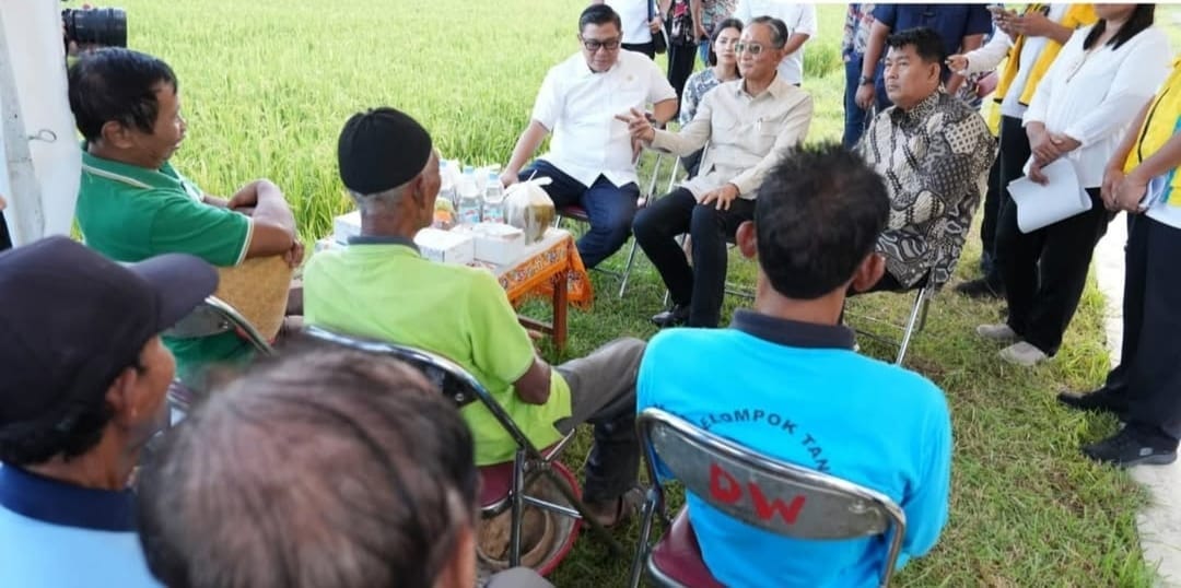 Dorong Pemerataan Air Untuk Swasembada Menteri PU Tinjau Daerah Irigasi Kalibawang Di Kulonprogo