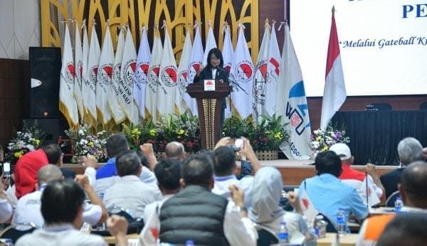 Wamen PU Diana Buka Rakernas PB Pergatsi 2025 Targetkan Gateball Tampil di SEA Games Thailand 2025