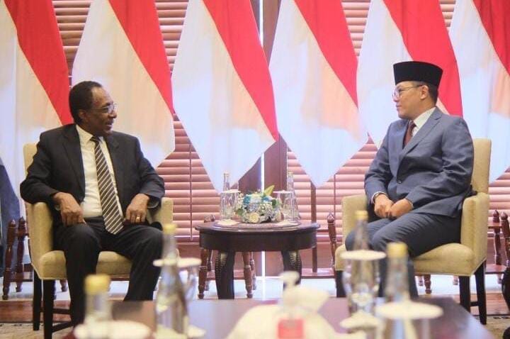 Kunjungan Kehormatan Dubes Ethiopia Untuk Indonesia Prof. Fekadu Beyene Aleka Di Kemlu