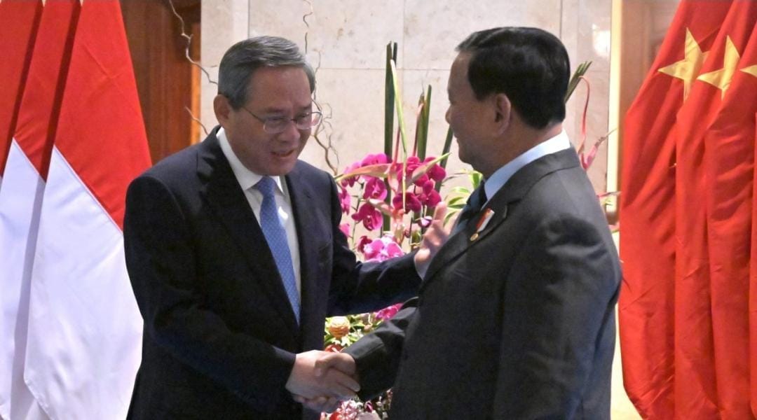 Presiden Prabowo Bersama Premier Li Qiang Menghadiri Indonesia-China Business Reception 2025
