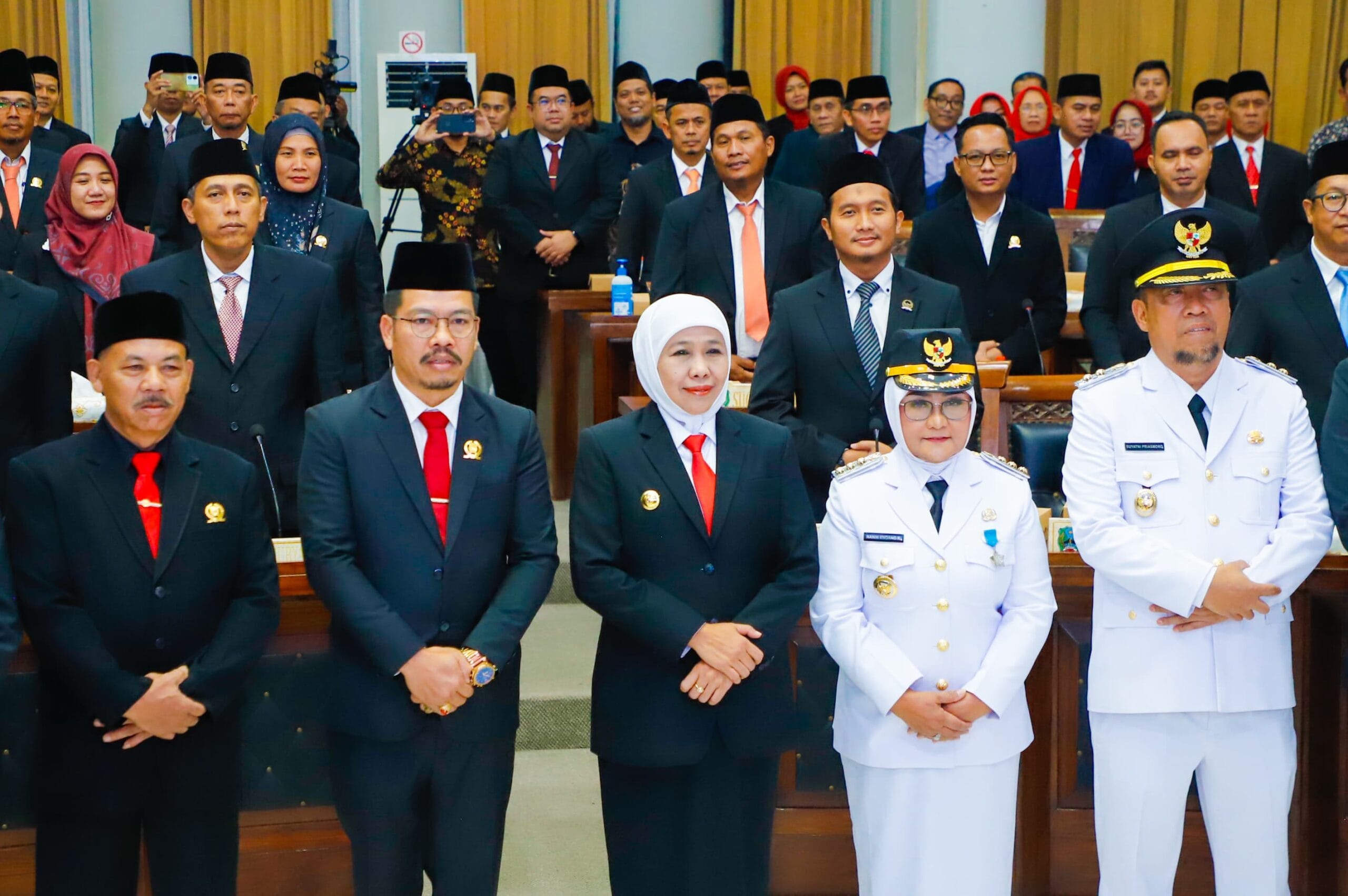 Gubernur Hadiri Sertijab Bupati-Wabup Magetan Dan Mendorong Terwujudnya Program Pertanian Ramah Lingkungan Berkelanjutan (PRLB)