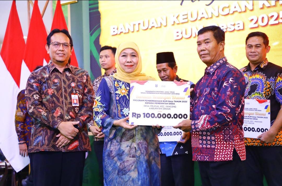 Gubernur Optimis BUMDes Mampu Jadi Motor Penggerak Kemandirian Dan Kesejahteraan Masyarakat Desa Di Jatim