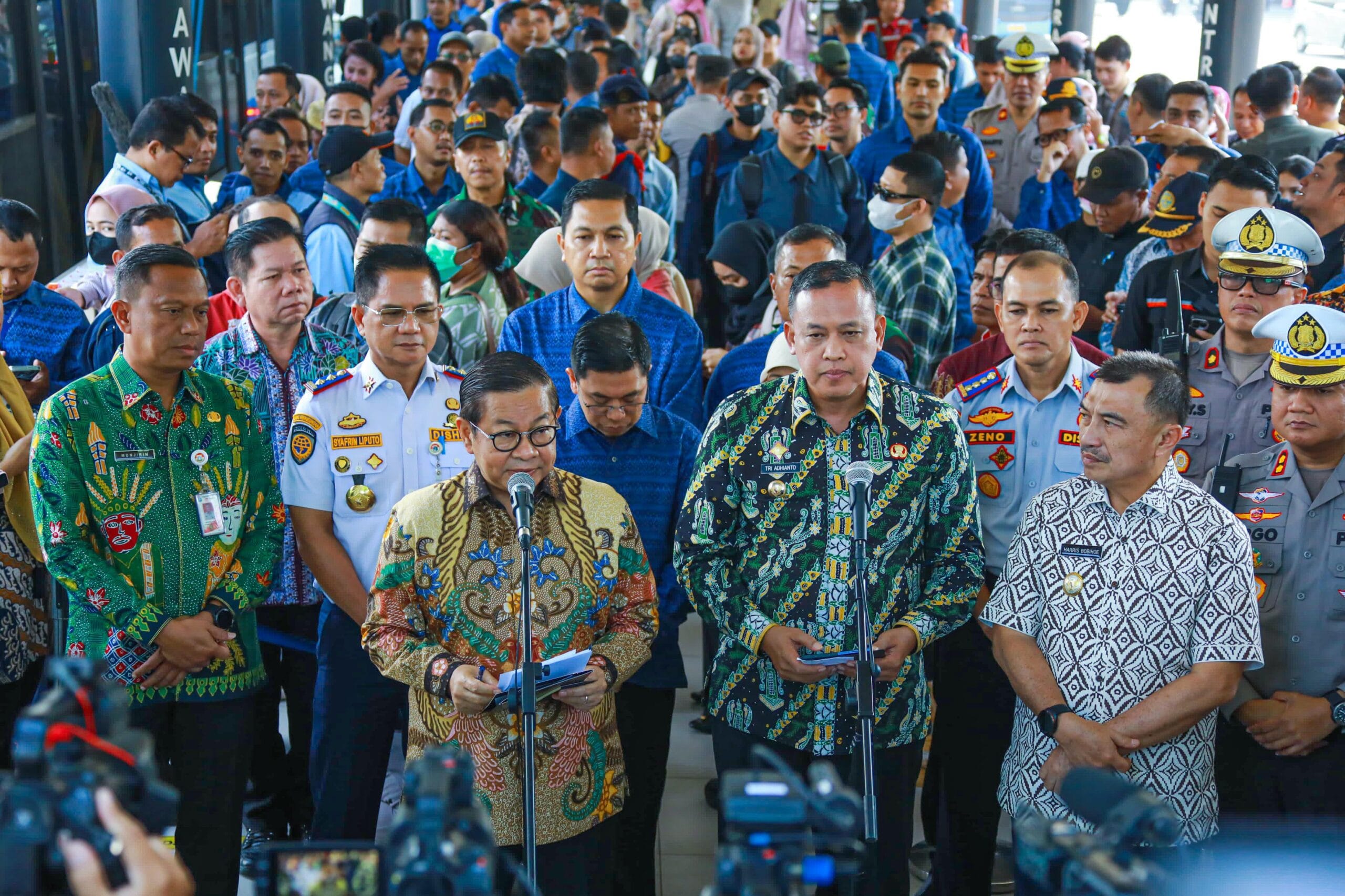 Gubernur Pramono Luncurkan Transjabodetabek Cawang–Vida Bekasi Perluas Transportasi Publik