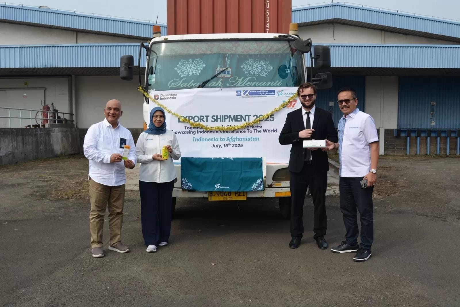 Indofarma Kirim Produk Farmasi Ke Afghanistan Dan Bio Farma Group Tegaskan Dukungan Ekspansi Global