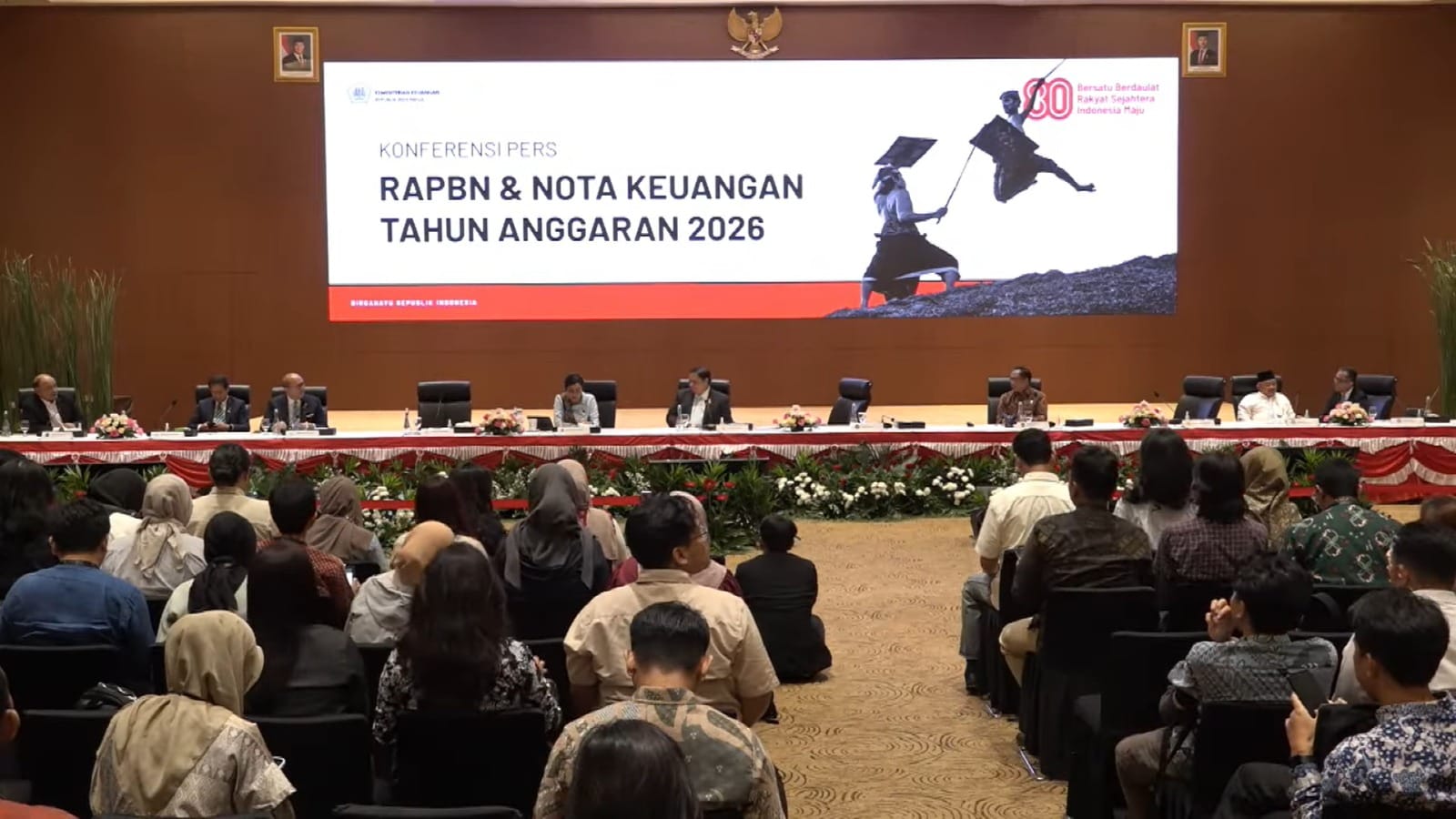 Pidato Kenegaraan Penyampaian Nota Keuangan Dan Rancangan Anggaran Pendapatan Dan Belanja Negara (RAPBN) 2026