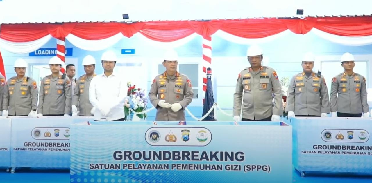 Kapolri Resmikan SPPG di Sidoarjo Dan Wakil Bupati Sidoarjo Sampaikan Dukungan Penuh