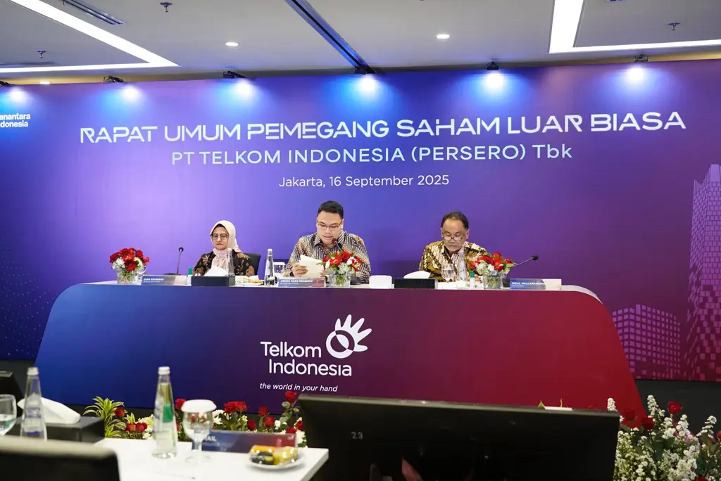 RUPSLB PT Telkom Indonesia (Persero) Tbk (Telkom) Dengan Agenda Utama Penetapan Perubahan Susunan Pengurus Perseroan