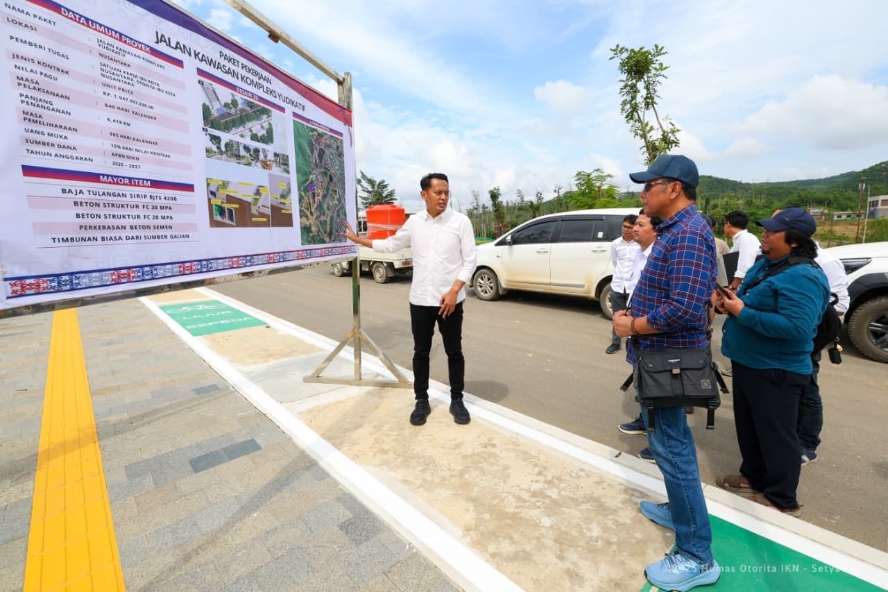 Pastikan Kesiapan Pembangunan IKN Direktur ABID Ekontim Melakukan Kunjungan Lapangan