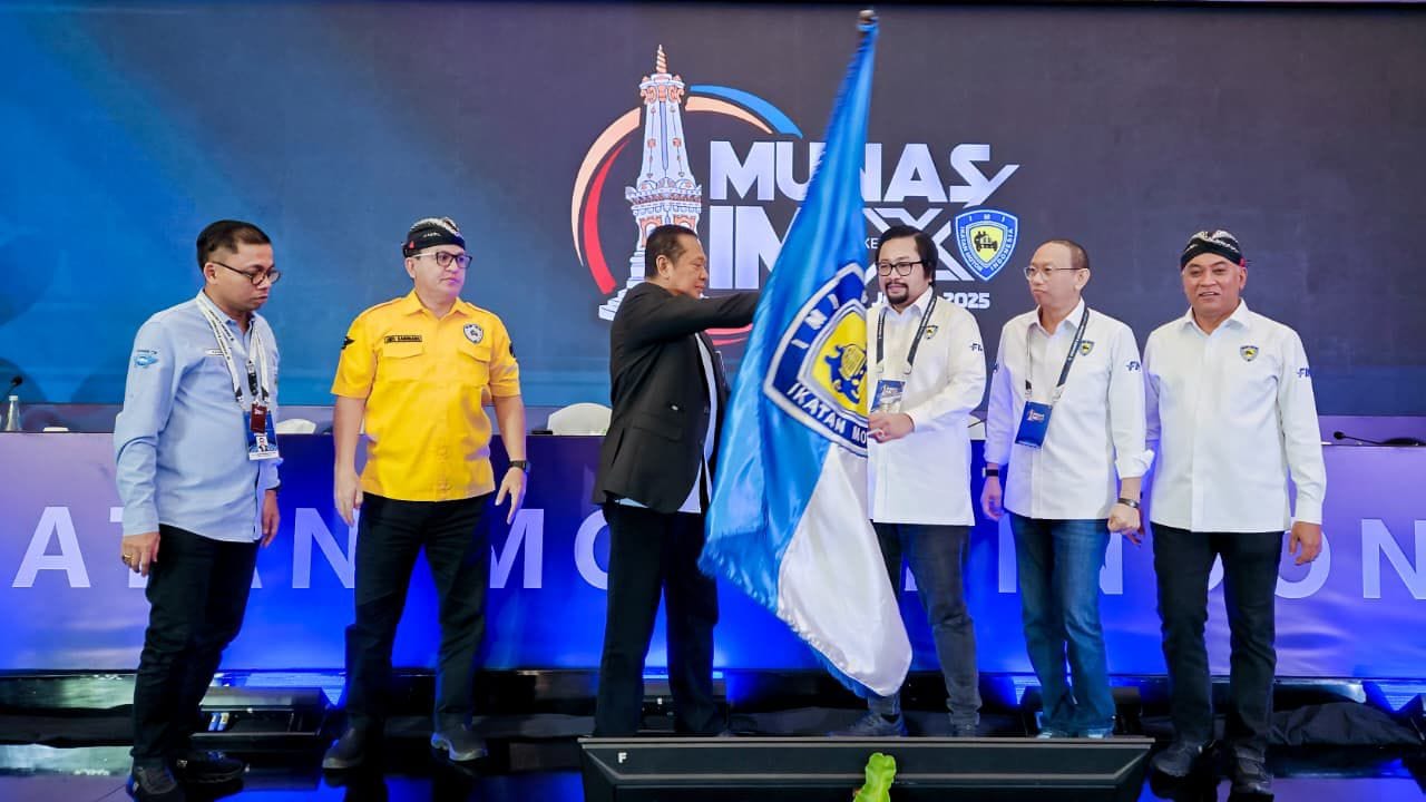 Munas X IMI 2025 Putuskan Paket Bamsoet Ketua Dewan Pembina Dan Moreno Sebagai Ketum IMI 2025-2030