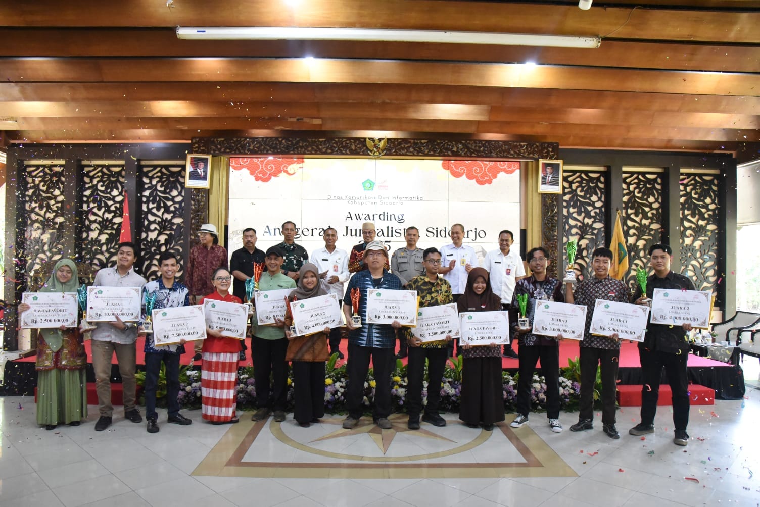 Anugerah Jurnalistik Sidoarjo 2025 Penghargaan Untuk Insan Jurnalis Dan Kreator Konten