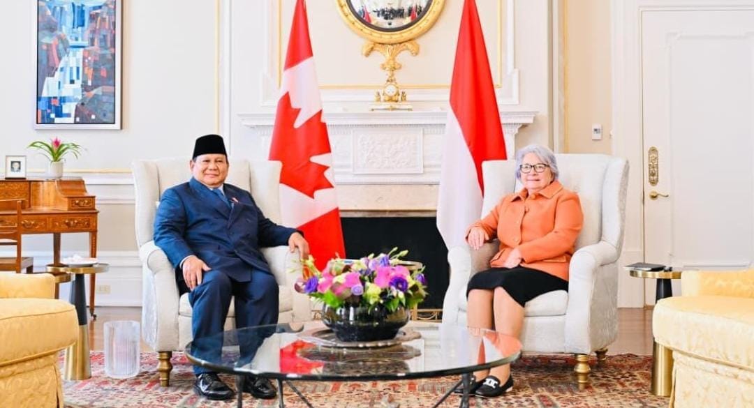 Diterima Langsung Gubernur Jenderal Mary Simon Dan Presiden Prabowo Tegaskan Komitmen Indonesia–Kanada