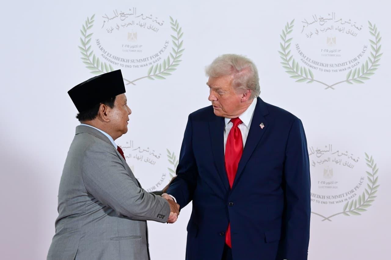 Presiden Prabowo Hadiri KTT Perdamaian Sharm El-Sheikh Penandatanganan Perjanjian Perdamaian Dan Penghentian Perang Di Gaza