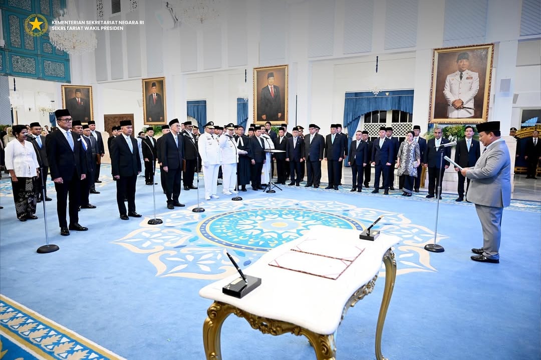Presiden Melantik Kepala Dan Wakil Kepala BP BUMN Menandai Kementerian BUMN Resmi Menjadi BP BUMN