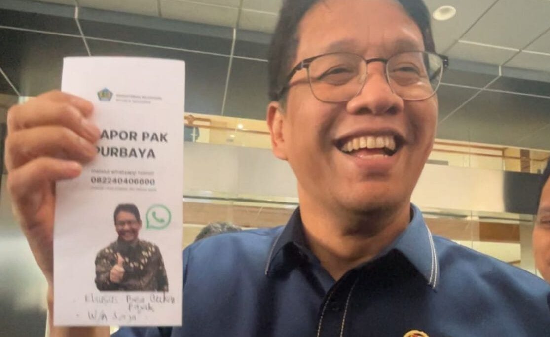Menteri Keuangan Luncurkan “Lapor Pak Purbaya” Bisa Diakses Melalui Aplikasi WhatsApp 0822-4040-6600.