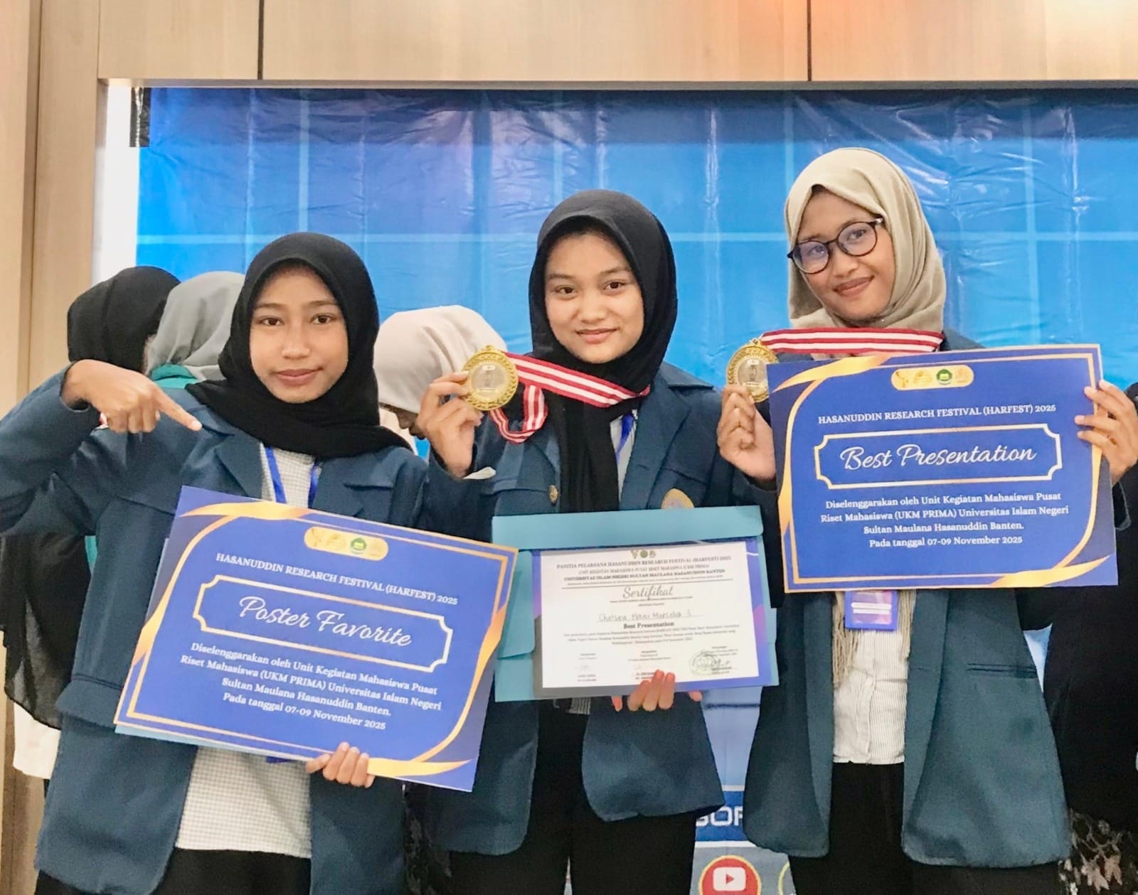 Mahasiswa FPK UNAIR Raih 2 Penghargaan Pada HARFEST 2025 Gagas Inovasi Nanoteknologi Air Bersih