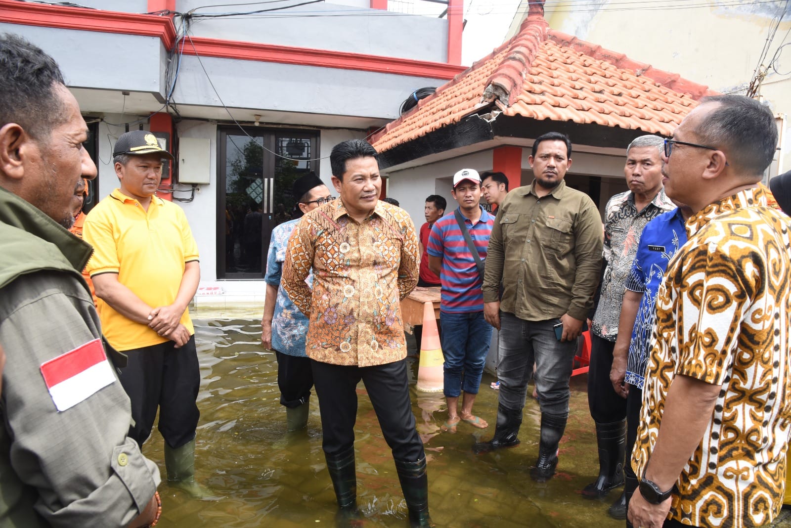 Bupati Sidoarjo Gandeng ITS Untuk Kaji Penyebab Banjir Desa Kedungbanteng Tanggulangin