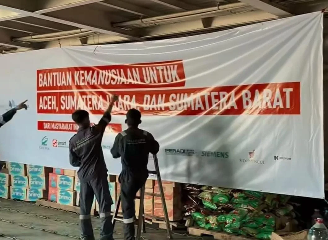 PMI Berangkatkan Lebih Dari 100 Ton Bantuan Kemanusiaan Ke Sumatera Dan Aceh