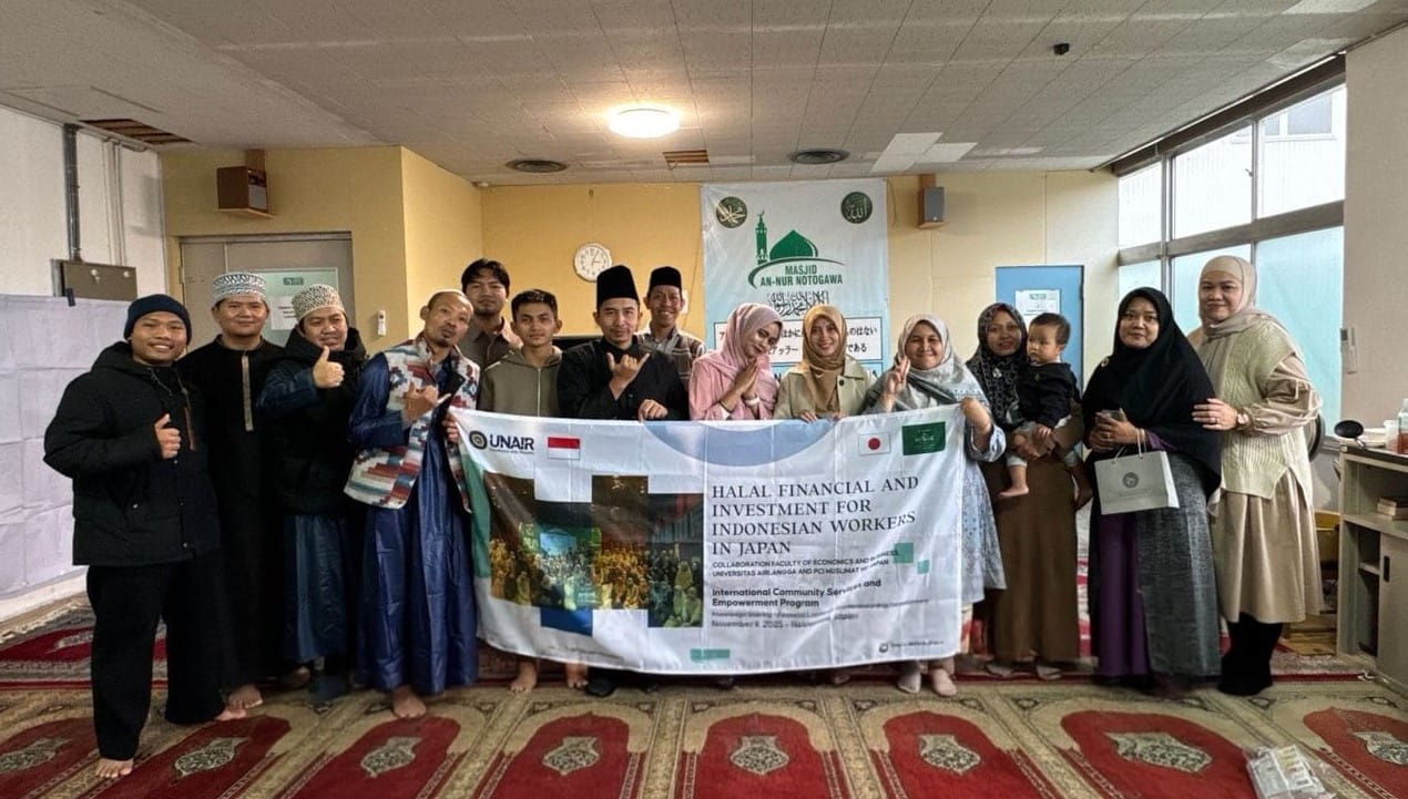 FEB UNAIR Lakukan Kegiatan “Halal Financial and Investment for Workers in Japan” Dorong Literasi Keuangan Syariah