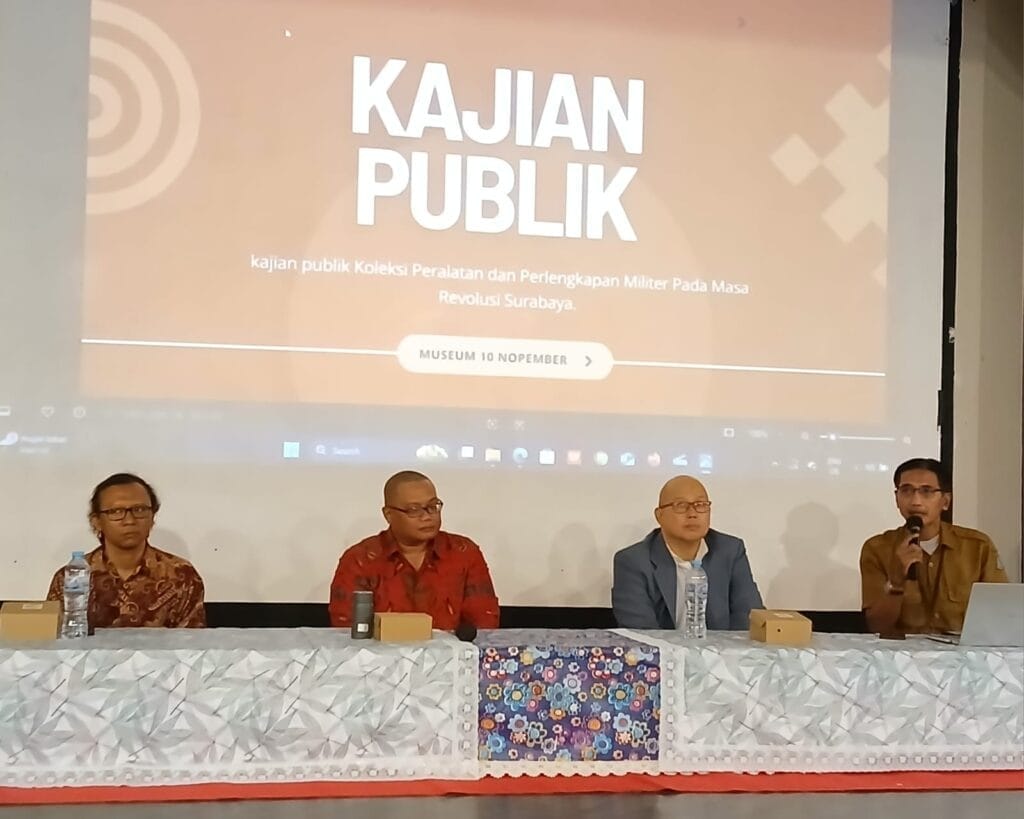 Kajian Publik Di Museum 10 Nopember Charles Pendiri GCTA Dorong Generasi Muda Mengenal Jejak Perjuangan Bangsa