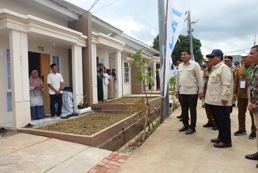 Presiden Prabowo Hadiri Akad Massal 50.030 Unit KPR FLPP 2025 Program Percepat Kepemilikan Rumah Rakyat