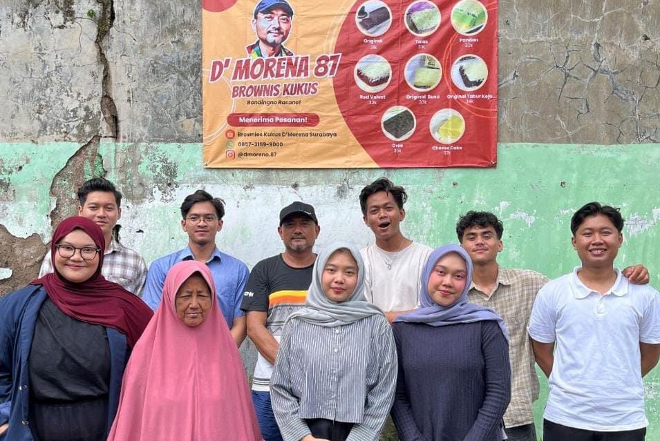 Karya Mahasiswa UNESA Fix Beda! Perpaduan Getuk Dan Brownies Gluten-Free