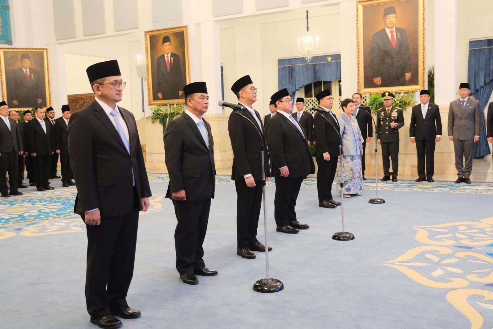 Presiden Prabowo Resmi Lantik Enam Duta Besar LBBP RI Di Istana Negara